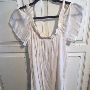 Beautiful White Off the Shoulder Dress